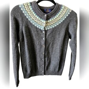 Brooks Brothers 346 Lambswool Cardigan - XS